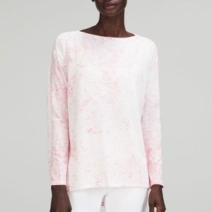 Lululemon Back in Action Long Sleeve Shirt size 8